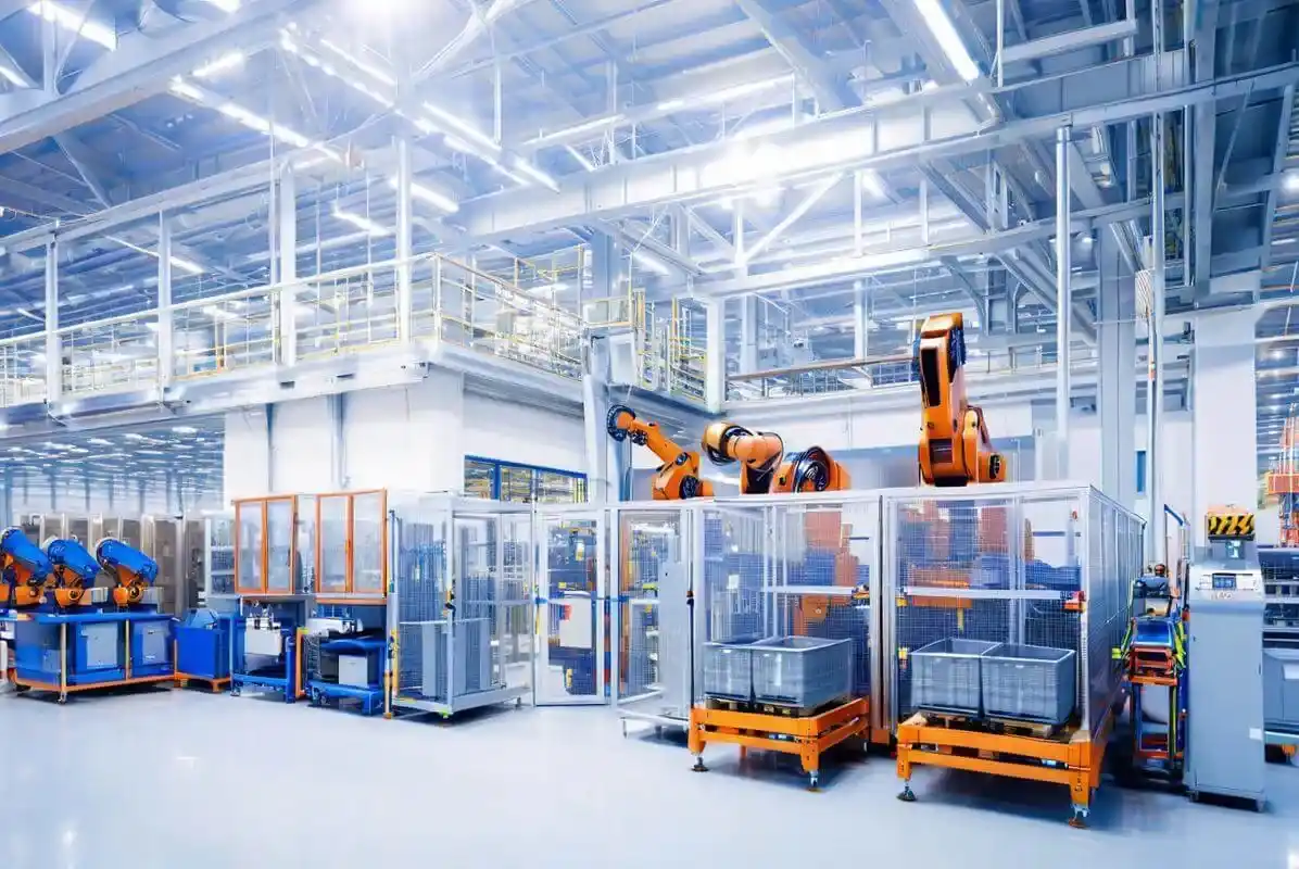 Steel Structure Workshop Interior